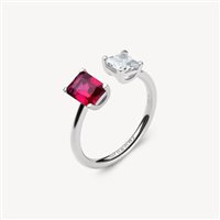 Anello Brosway Donna FANCY PASSION RUBY in Acciaio FPR10B - FPR10B